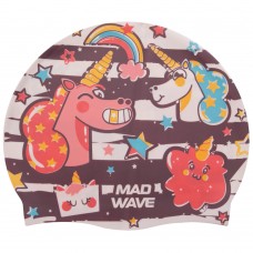 Шапочка для плавання дитяча MadWave Unicorn, код: M057914-S52