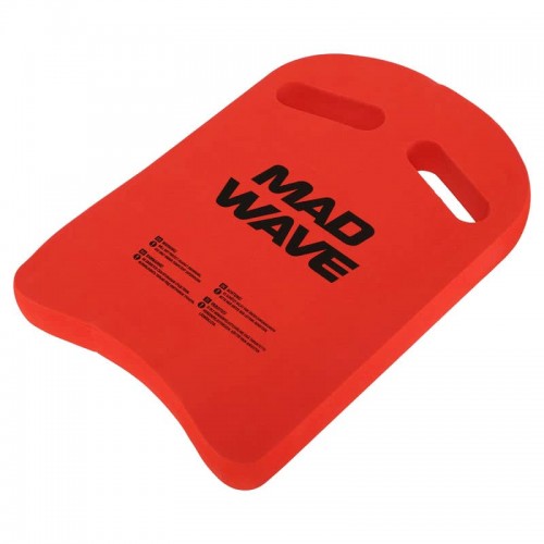 Дошка для плавання MadWave Cross 380x270x40 мм, червоний, код: M072304_R Дошка для плавання MadWave Cross 380x270x40 мм, червоний, код: M072304_R