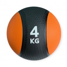 Медбол двокольоровий з відскоком SNS MDB2 4 кг, чорно-помаранчевий, код: 19288-SNS