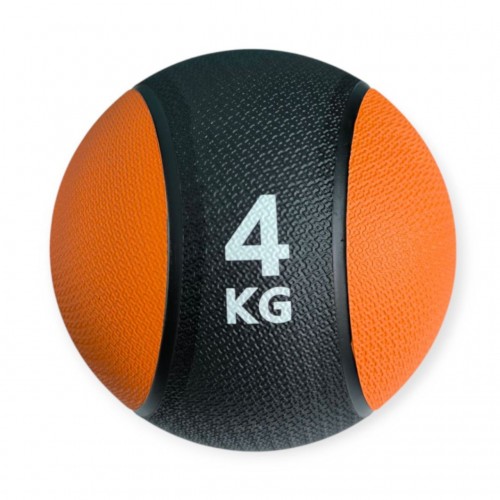 Медбол двокольоровий з відскоком SNS MDB2 4 кг, чорно-помаранчевий, код: 19288-SNS