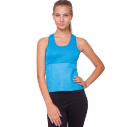 Майка коригуюча з ефектом сауни Sibote Ultra Sweat S (42-44), блакитний, код: FI-4818_SN