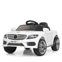 Дитячий електромобіль Bambi Mercedes S63 AMG білий код M 3981EBLR-1-MP