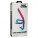 Трубка фронтальна дихальна для плавання MadWave Pro Snorkel junior, рожевий, код: M077702_P