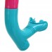 Трубка фронтальна дихальна для плавання MadWave Pro Snorkel junior, рожевий, код: M077702_P