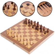 Шахи, шашки, нарди 3 в 1 ChessTour, код: W3015 Шахи, шашки, нарди 3 в 1 ChessTour, код: W3015