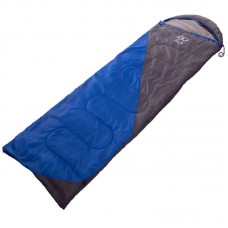 Спальний мішок ковдру Camping сірий-синій, код: SY-D02_GRBL