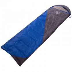 Спальний мішок ковдру Camping сірий-синій, код: SY-D02_GRBL