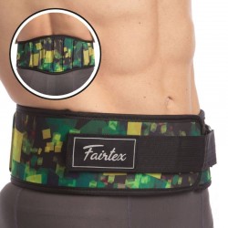 Пояс атлетичний Fairtex M, чорний-зелений, код: 167772_M