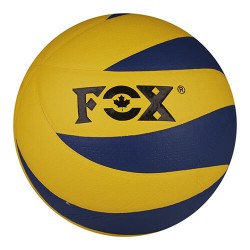 М"яч волейбольний Fox Ultra Soft Touch №5, жовтий-синій, код: FX-8800-WS
