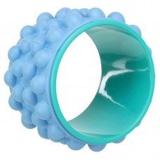 Колесо для йоги масажне FitGo Wheel Yoga 230 мм, блакитний, код: FI-6205_N Колесо для йоги масажне FitGo Wheel Yoga 230 мм, блакитний, код: FI-6205_N