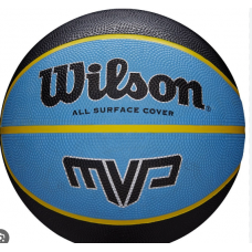 М"яч баскетбольний Wilson MVP 275 №5, чорний-синій, код: 887768756680 М"яч баскетбольний Wilson MVP 275 №5, чорний-синій, код: 887768756680