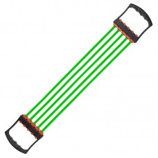 Еспандер плечовий FitGo 5гумових джгутів, 801, зелений., код: 801-G-WS