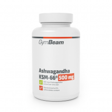 Ашваганда GymBeam KSM-66® 500 mg, 90 капсул, код: 8586025615327