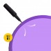 М"яч для фітнесу (фітбол) 4Fizjo 85 см Anti-Burst Violet, код: P-5905973404846