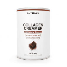 Суміш для напоїв GymBeam Collagen Creamer 300 г, шоколад, код: 8586024621015