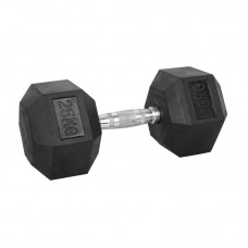 Гантель шестигранна Insportline Hexsteel 1х25 кг, код: 22092-IN