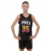 Форма баскетбольна дитяча NBA клуб Phoenix Suns 35, розмір XL, чорний-жовтий, код: BA-9830_XL