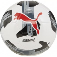 М"яч футбольний Puma Orbita 6 MS №4, білий-чорний-червоний, код: 4067981498192