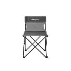 Крісло KingCamp Compact Chair in Steel M 400х400х570мм, чорний-сірий, код: KC3832_BlackGREYCHECK