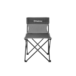 Крісло KingCamp Compact Chair in Steel M 400х400х570мм, чорний-сірий, код: KC3832_BlackGREYCHECK