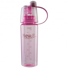 Пляшка для води розпилювач FitGo New B, 600мл., код: NB-600-WS