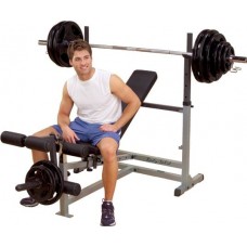 Лава для жиму з тренажерною стійкою Body-Solid Professional GDIB46L (1289), код: M-1368446-IN Лава для жиму з тренажерною стійкою Body-Solid Professional GDIB46L (1289), код: M-1368446-IN