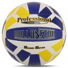 М"яч волейбольний Ballonstar №5, синій-жовтий-білий, код: VB-5061-S52