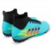 Сороконіжки футбольні з носком PlayGame розмір 35, блакитний-чорний, код: 266-2_35