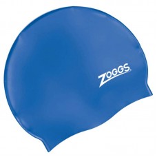 Шапочка для плавання Zoggs Silicone Cap синя, код: 749266007803