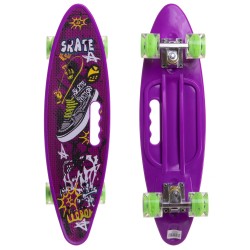 Скейтборд круизер PLAYBABY фіолетовий, код: SK-2306-2-S52