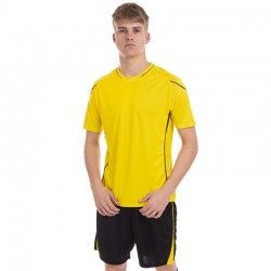 Форма футбольна PlayGame Lingo 2XL (50-52), ріст 180-185, жовтий-чорний, код: LD-5012_2XLYBK-S52