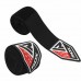 Бинти для боксу RDX WX Professional Boxing Hand Wraps 4.5 м, чорний, код: HWX-RB+