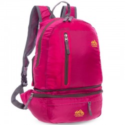 Рюкзак-сумка на пояс Tactical Color Life малиновий, код: 2163_M