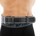 Пояс атлетичний шкіряний LiveUp L, спинка-15см, чорний, код: LP8067_L