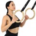 Кільця гімнастичні для кросфіту Ezous ABS Gym Rings d-28мм, код: E-03