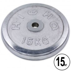 Диски хромовані BioGym Highq Sport 15кг (d-30мм), код: TA-1455-15S-S52