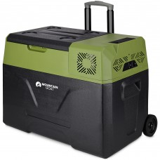 Холодильник туристичний компресорний Mountain Goat Xtreme 39.3 л електричний, переносний Black/Olive, код: P-5905973404921