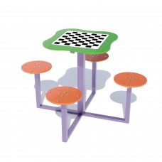 Столик для шахів Miros 1230х1230х790 мм, код: DIO237 Столик для шахів Miros 1230х1230х790 мм, код: DIO237