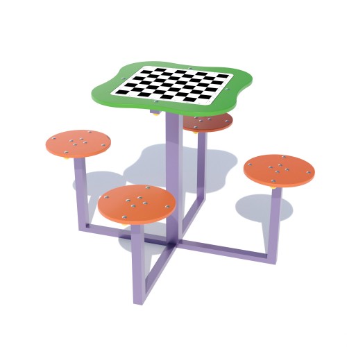 Столик для шахів Miros 1230х1230х790 мм, код: DIO237 Столик для шахів Miros 1230х1230х790 мм, код: DIO237