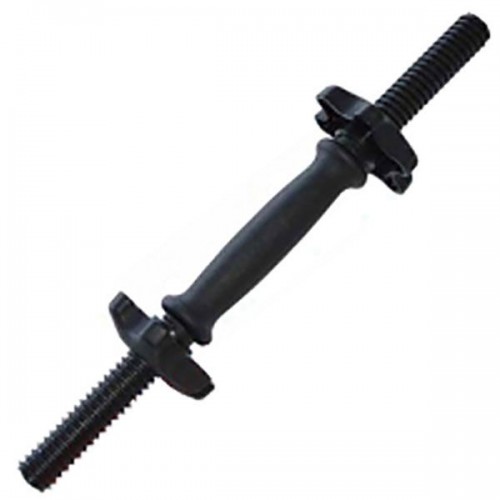 Ручка гантельна з замками InterAtletika D = 25 mm, код: ST-570 Ручка гантельна з замками InterAtletika D = 25 mm, код: ST-570