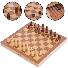 Шахи, шашки, нарди 3 в 1 ChessTour, код: W2408 Шахи, шашки, нарди 3 в 1 ChessTour, код: W2408