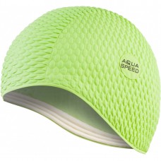 Шапка для плавання жіноча Aqua Speed Bombastic світло-зелений, код: 5908217645586