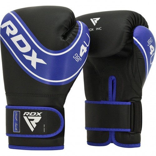 Боксерські рукавиці RDX 4B Robo Kids Blue/Black 6 унцій, код: JBG-4U-6oz