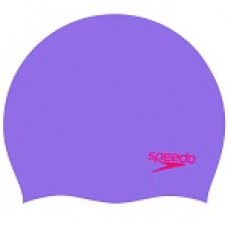 Шапка для плавання дитяча Speedo Moulded Silc Cap Ju фіолетовий-червоний, код: 5053744445304