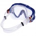 Маска для плавання Zelart синій-сірий, код: M167-SIL_BLGR