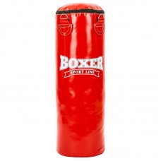 Мішок боксерський Boxer 800х280 мм, 19 кг червоний, код: 1003-04_R