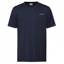 Футболка для тенісу чоловіча Head Easy court T-Shirt M, темно-синій, код: 726424970643