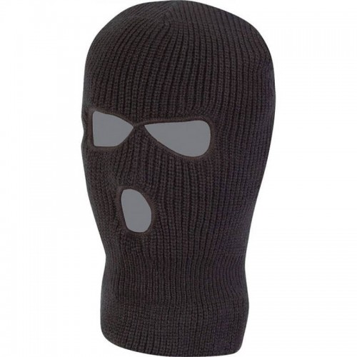 Балаклава Kombat UK 3 Hole Balaclava чорний, код: kb-3hb-blk