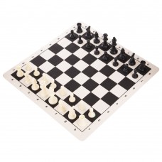 Шахові фігури PlayGame з полотном, пластик, код: P401-S52
