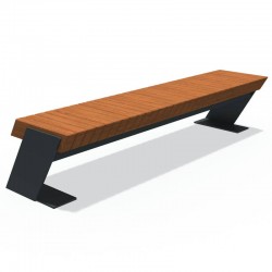 Лавка InterAtletika Massina 3, 1830х626х400 мм, код: LP013.2-SM